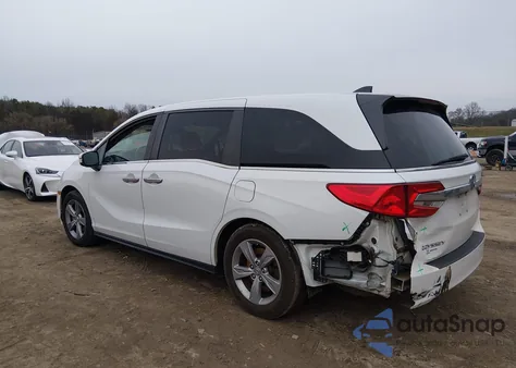 2020 Honda Odyssey Ex-L/Ex-L W/Navi Res from USA, damaged, VIN 5FNRL6H73LB048293